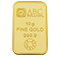 ABC Bullion gold minted bar