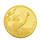 Eureka gold minted coin