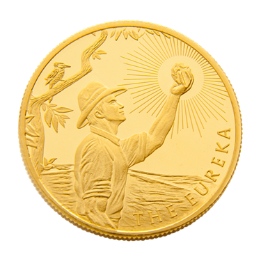 Gold ABC Bullion Eureka coin 