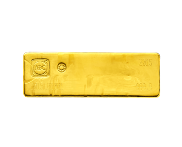 400 oz ABC Bullion Gold cast bar 