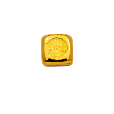 1 oz ABC Bullion Gold cast bar