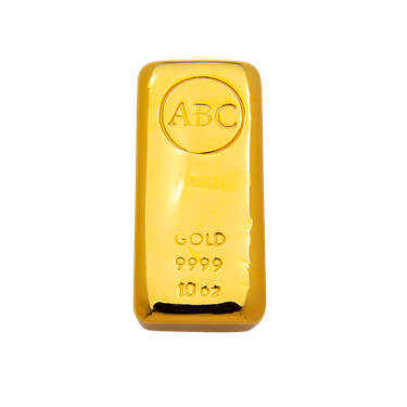 10 oz ABC Bullion Gold cast bar 