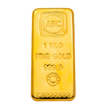 1 kg ABC Bullion Gold cast bar 